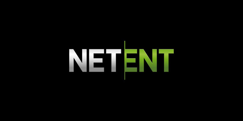 Фирменная надпись Net Entertainment  на черном фоне