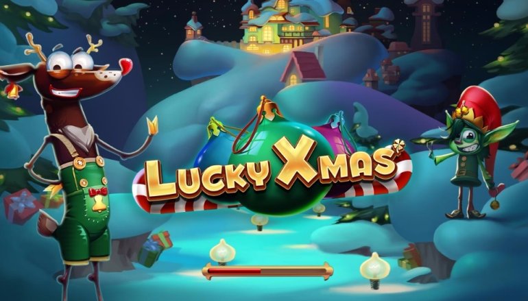 Заставка игрового автомат аLucky Xmas от Booongo