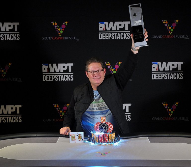 Дэнни ван Зийп победил в турнире 2018WPT DeepStacks Brussels