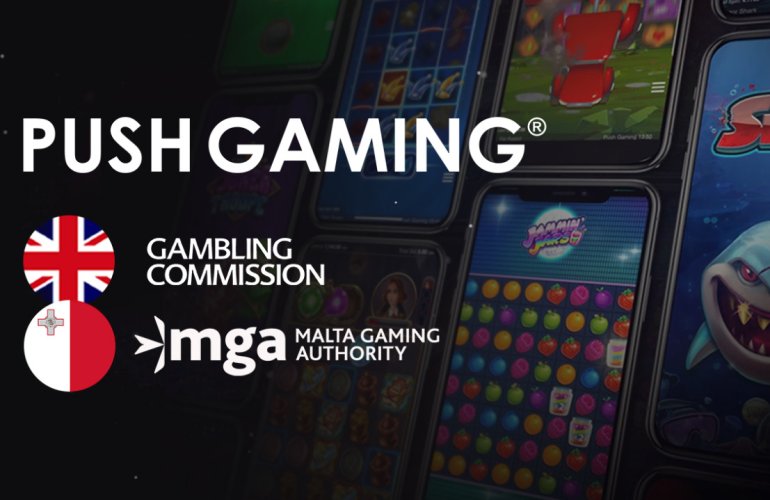 Push Gaming, UKGC, MGA