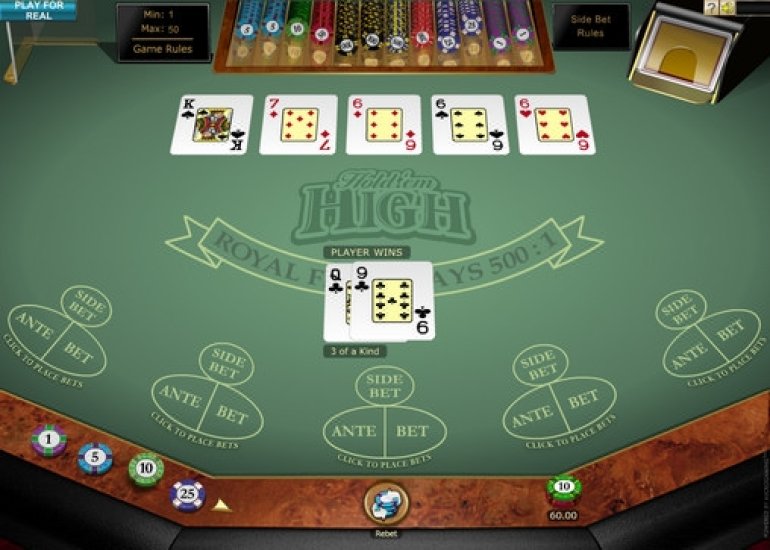 Multi-hand Hold’em High - Microgaming