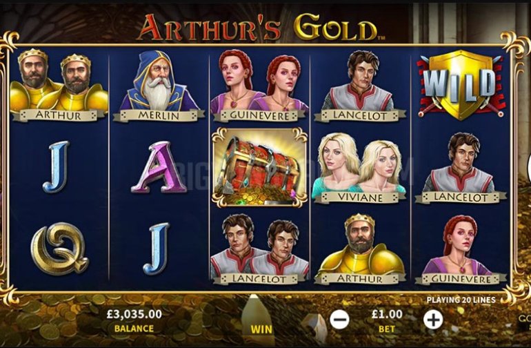 Microgaming  Arthur's Gold