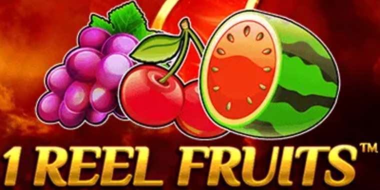 Видео покер 1 Reel Fruits демо-игра