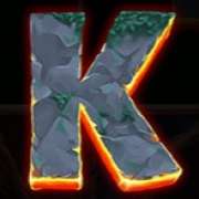 Символ K в Red Hot Volcano