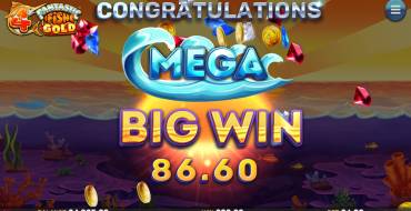 4 Fantastic Fish Gold: Выигрыши