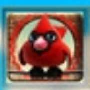 Символ Красный попугай в Feathered Frenzy
