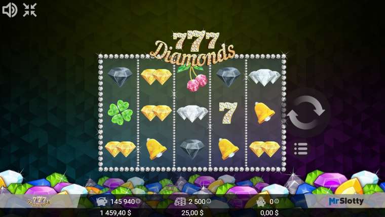 Видео покер 777 Diamonds демо-игра