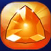 Символ Оранжевый треугольный камень в Gems Odyssey