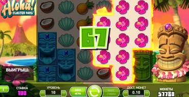 Aloha: Cluster Pays: Выплаты