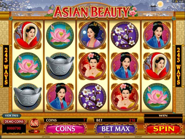 Видео покер Asian Beauty демо-игра