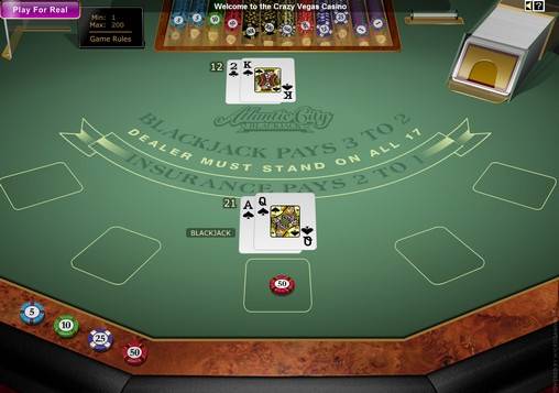 Блэкджек Atlantic City Blackjack Gold