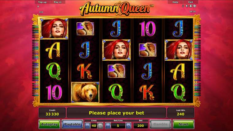 Видео покер Autumn Queen демо-игра