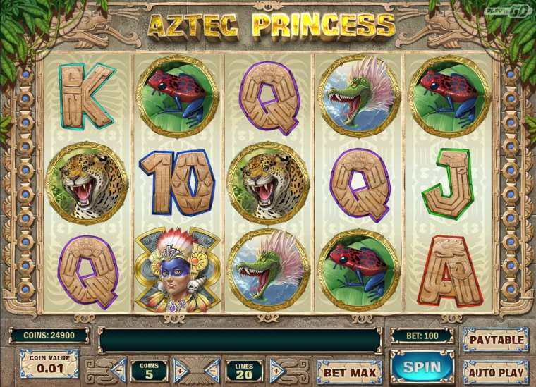 Видео покер Aztec Princess демо-игра