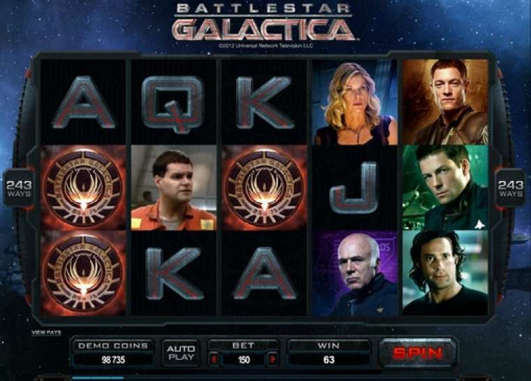 Видео покер Battlestar Galactica демо-игра