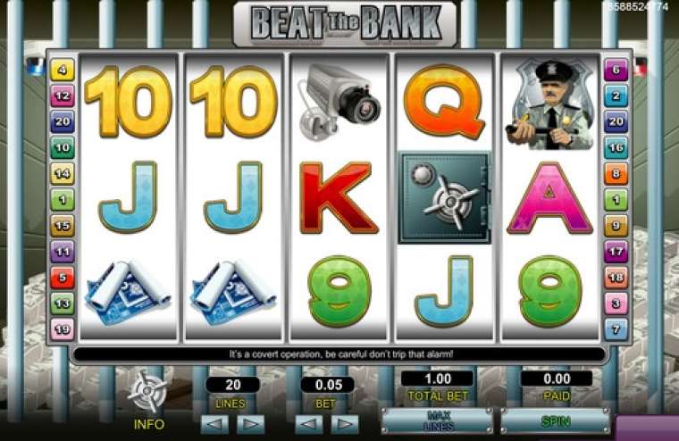 Видео покер Beat the Bank демо-игра