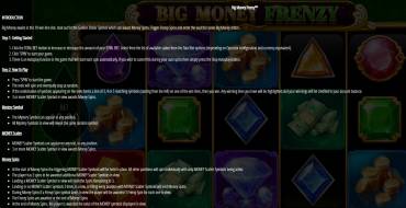 Big Money Frenzy: Правила