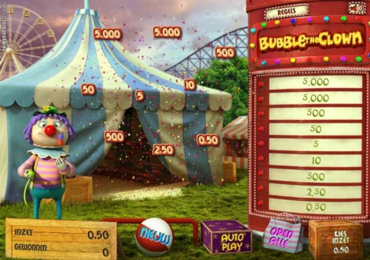 Видео покер Bubble the Clown демо-игра
