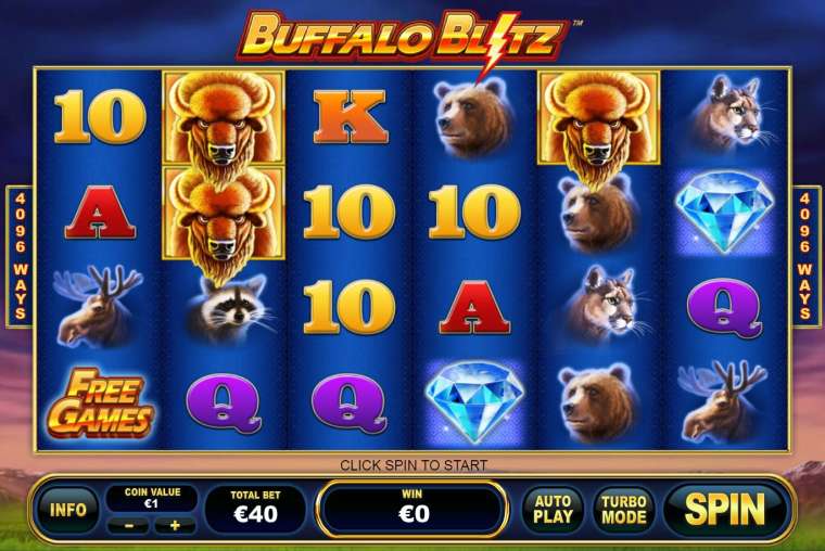 Видео покер Buffalo Blitz демо-игра