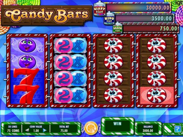 Видео покер Candy Bars демо-игра