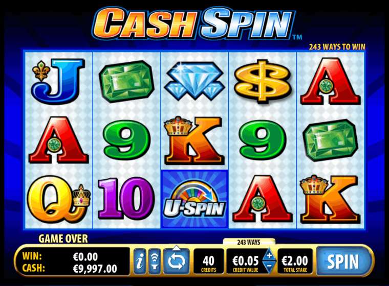 Видео покер Cash Spin демо-игра