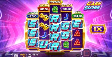 Cash Surge: Уникальные функции
