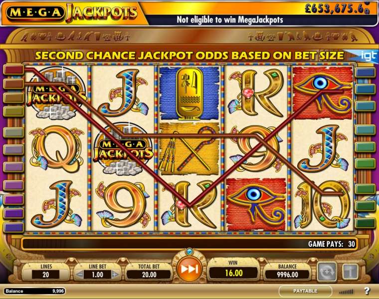 Видео покер Cleopatra – Mega Jackpots демо-игра