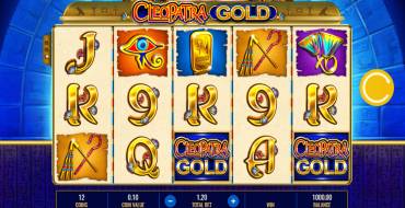 Cleopatra Gold: Игровой автомат