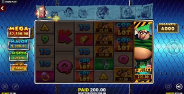 Cop the Lot Megaways Jackpot King: Выигрыши