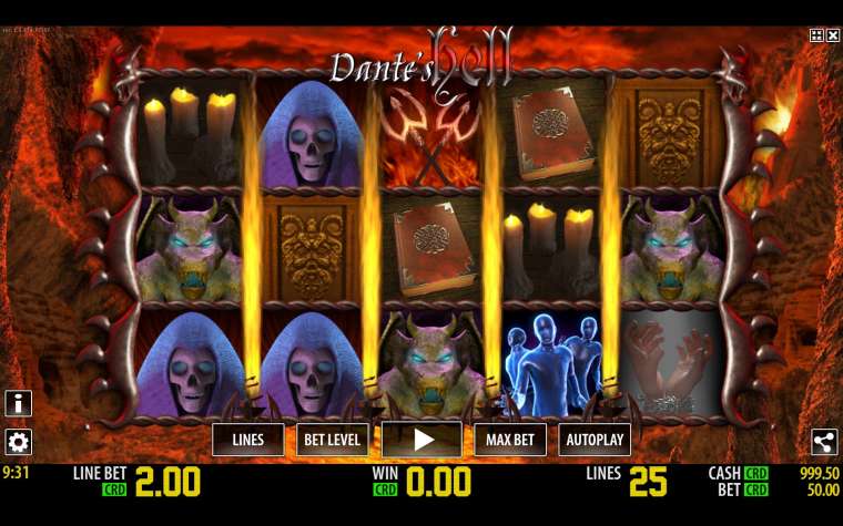 Видео покер Dante’s Hell демо-игра