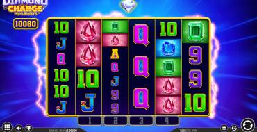 Diamond Charge Megaways: Интерфейс