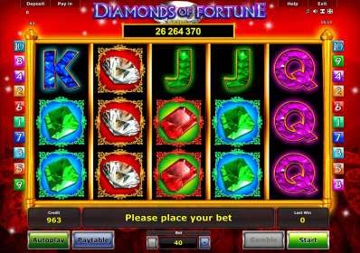 Diamonds of Fortune (Novomatic / Greentube) обзор