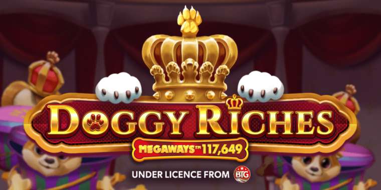 Онлайн слот Doggy Riches Megaways играть