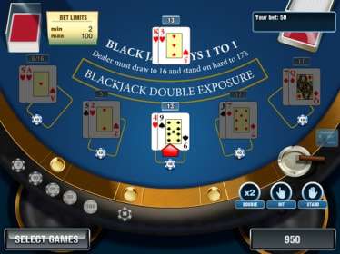 Double Exposure Blackjack от GloboTech