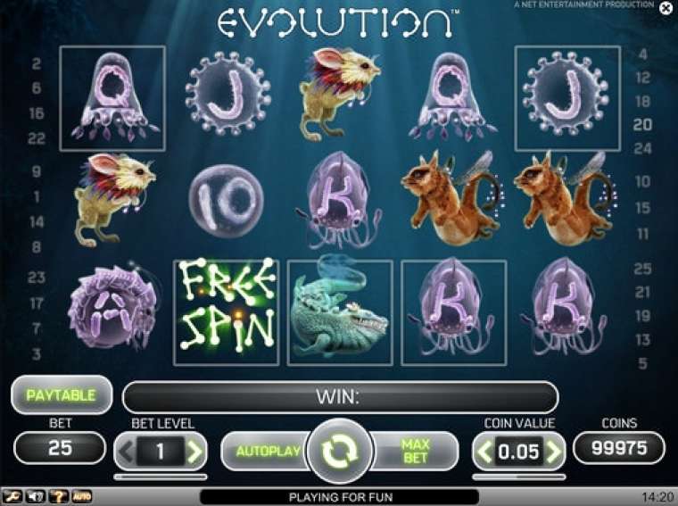 Онлайн слот Evolution играть