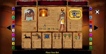 Eye of Horus Megaways Jackpot King: Таблица выплат