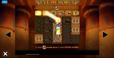 Eye of Horus Power 4 Slots: Фриспины и/или респины