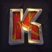 Символ K в Gold Digger Megaways