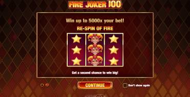 Fire Joker 100: Уникальные функции