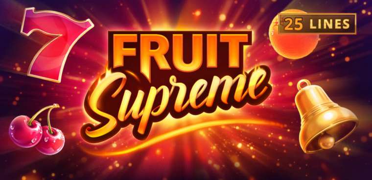 Видео покер Fruit Supreme демо-игра