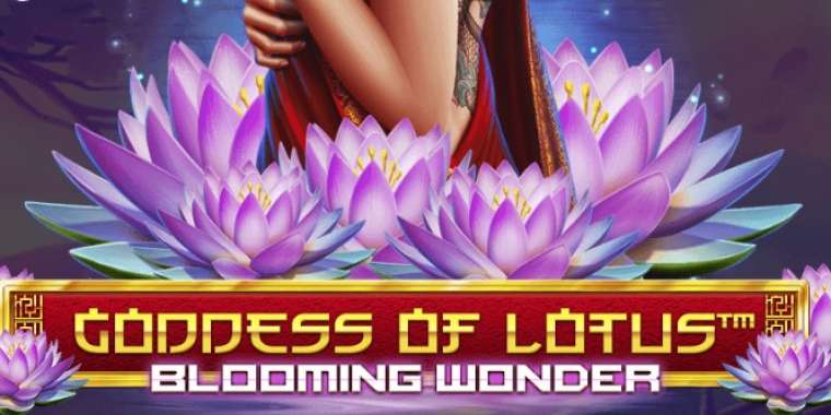 Видео покер Goddess Of Lotus Blooming Wonder демо-игра