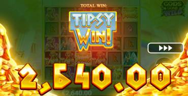 Gods Gone Wild: Выигрыши