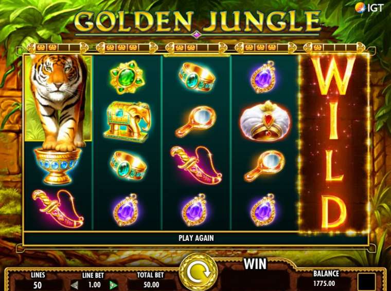 Видео покер Golden Jungle демо-игра