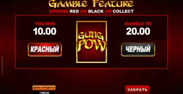 Gung Pow: Игра по шансам