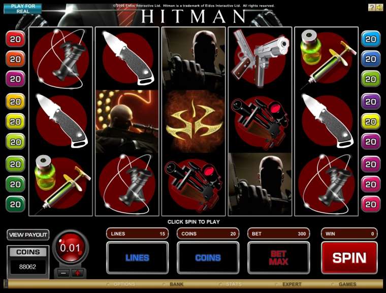 Видео покер Hitman демо-игра