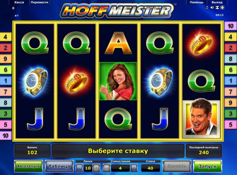 Видео покер Hoffmeister демо-игра