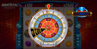 Immortal Fruits: Бонусная игра xWheel