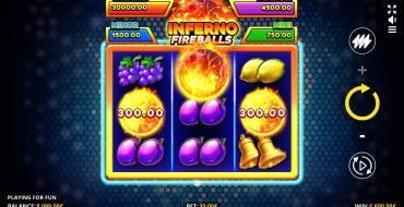 Inferno Fireballs: Призовой раунд