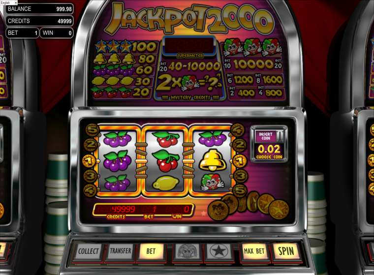 Видео покер Jackpot 2000 демо-игра