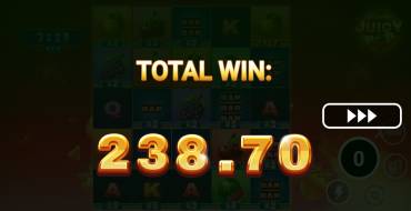 JuicyPop: Выигрыши