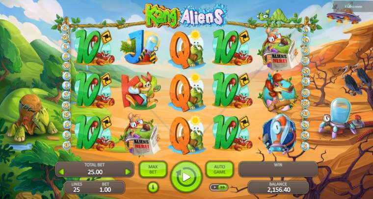 Видео покер Kang Aliens демо-игра